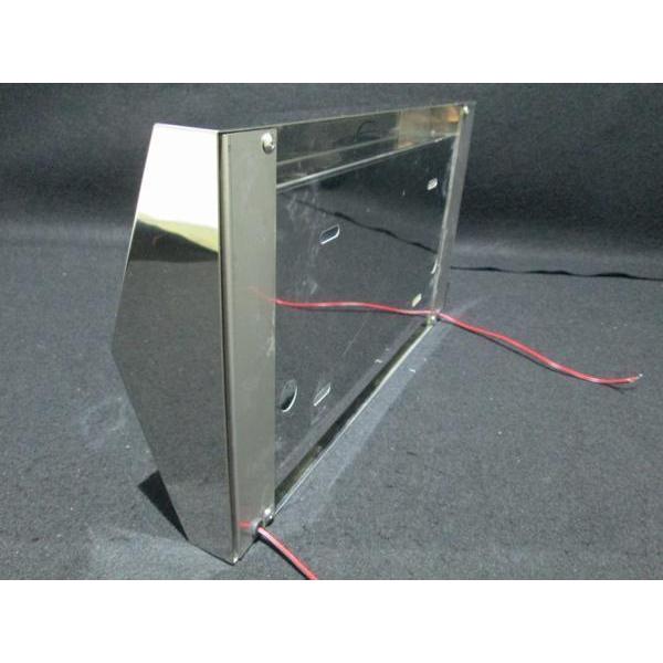 ジェットイノウエ 大型ナンバー枠 LEDテープ式 とんがり ホワイト（白