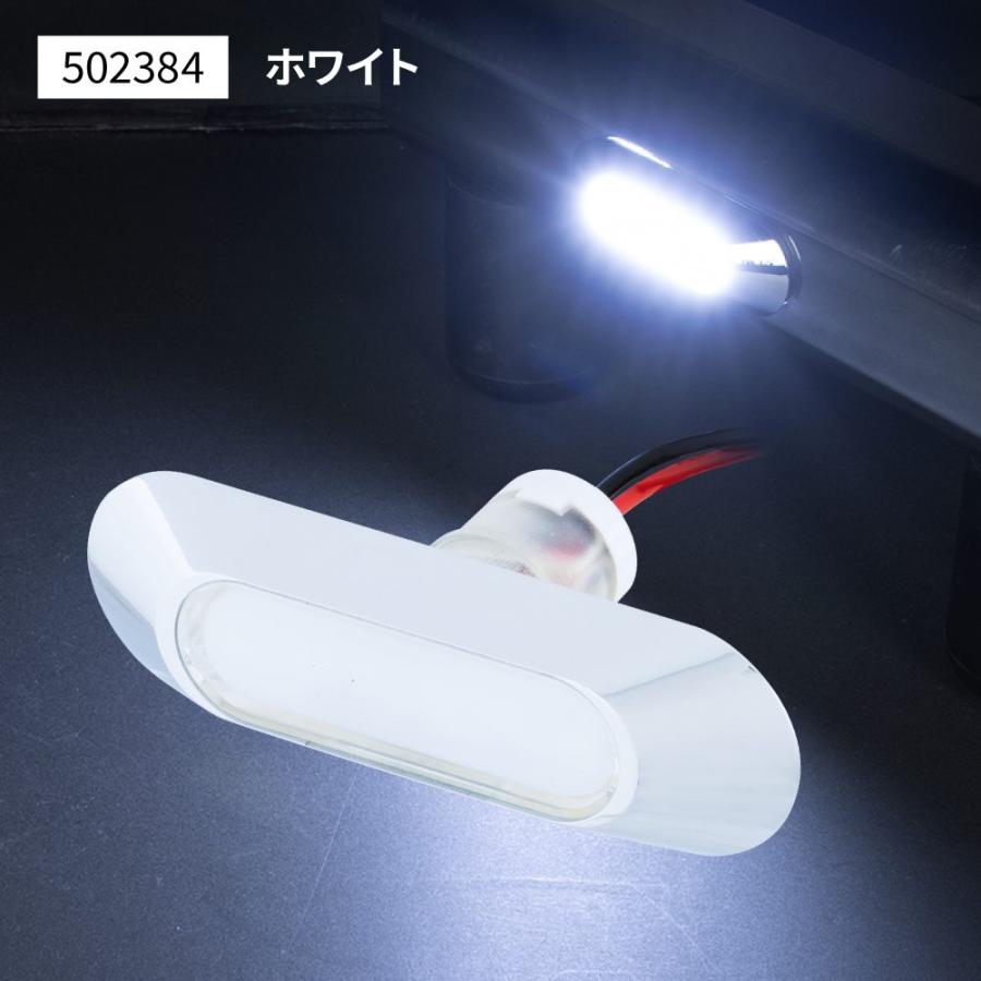 ジェットイノウエ LEDフラットマーカー ユーロスタイル 楕円型 クリア
