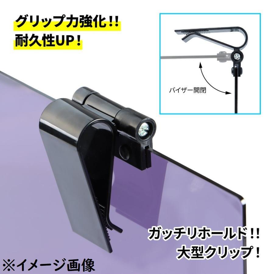 ジェットイノウエ アクリルサンバイザー UVカット仕様 レトログリーン