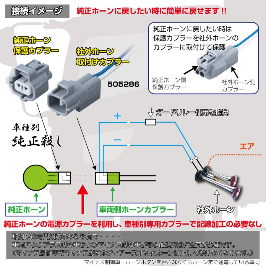ジェットイノウエ 純正殺しホーンカプラー 電源取り出し 320 ジェットイノウエ 純正殺しホーンカプラー 電源取り出し 320