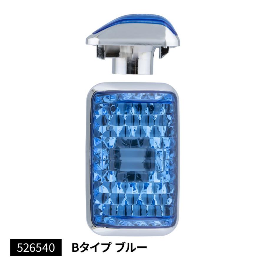 ジェットイノウエ ドアサイドランプ Bタイプ 左右セット ブルー