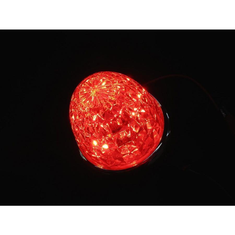 未使用　JETイノウエ　クリスタル赤　LED 爆光　マーカー　10個セット ジェットイノウエ 10個セット LEDスターライトバスマーカーランプ零
