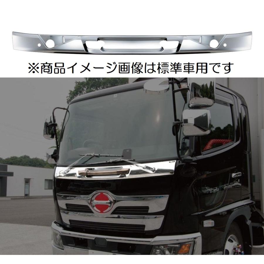 ジェットイノウエ メッキワイパーパネルガーニッシュ 日野 4t 17