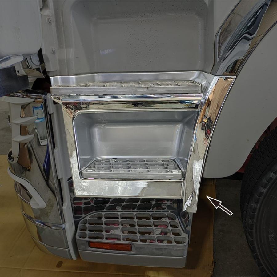 ジェットイノウエ メッキステップ LH（助手席側） 三菱ふそう 大型 17