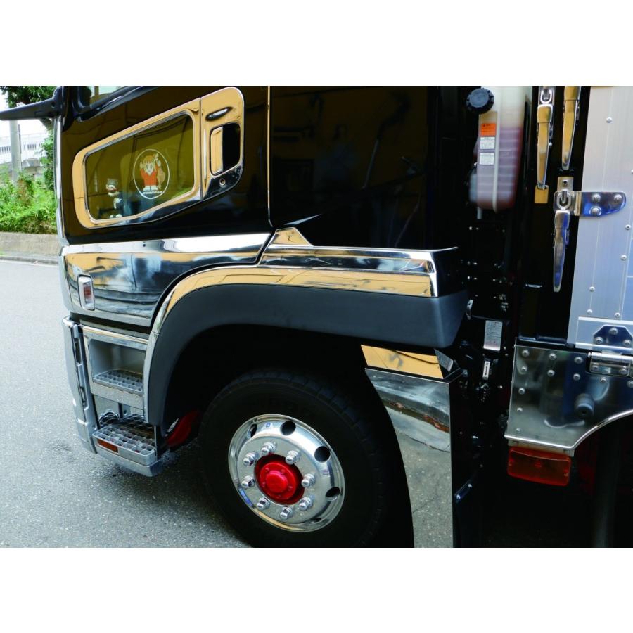 ジェットイノウエ メッキフロントフェンダー RH（運転席側） 三菱