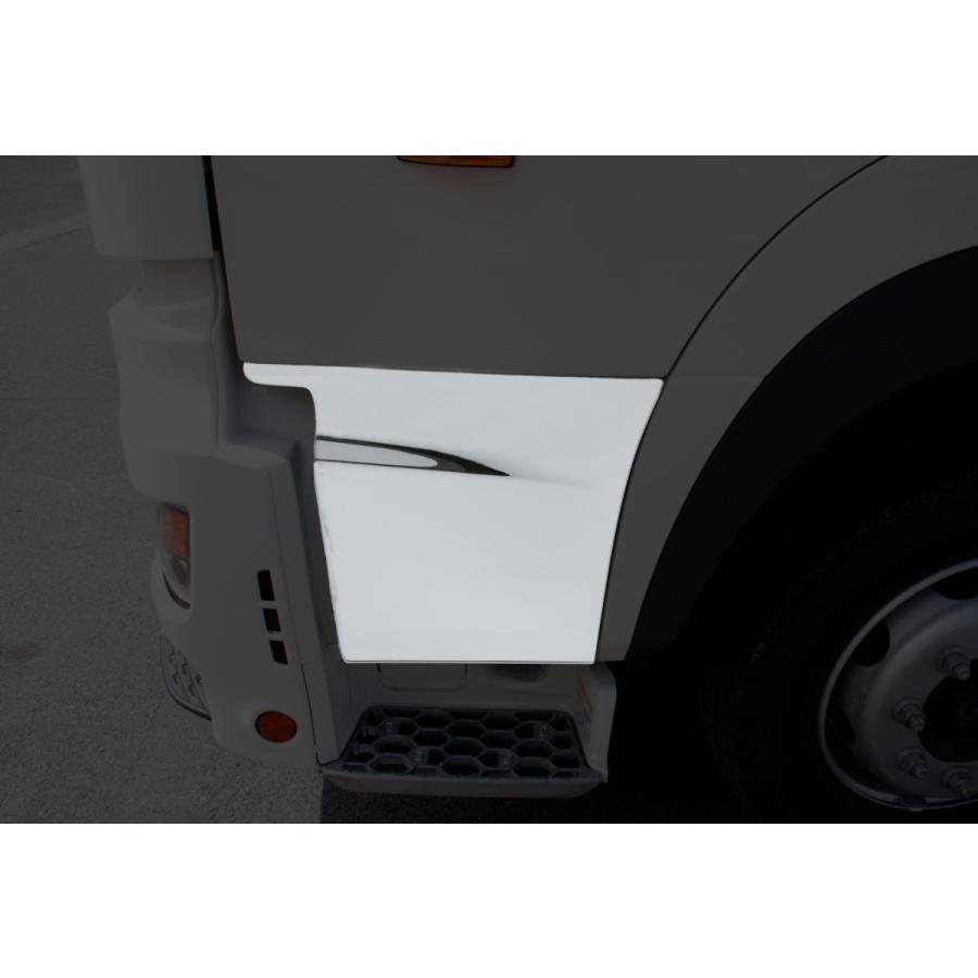 17 プロフィア メッキ アッパーステップカバー 左右セット 4P 新品 日野 トラック用 アッパー ステップカバー メッキ R/L 日野 17