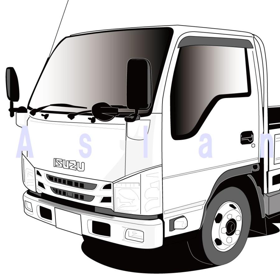 ジェットイノウエ メッキフロントグリル いすゞ 2t 07エルフ