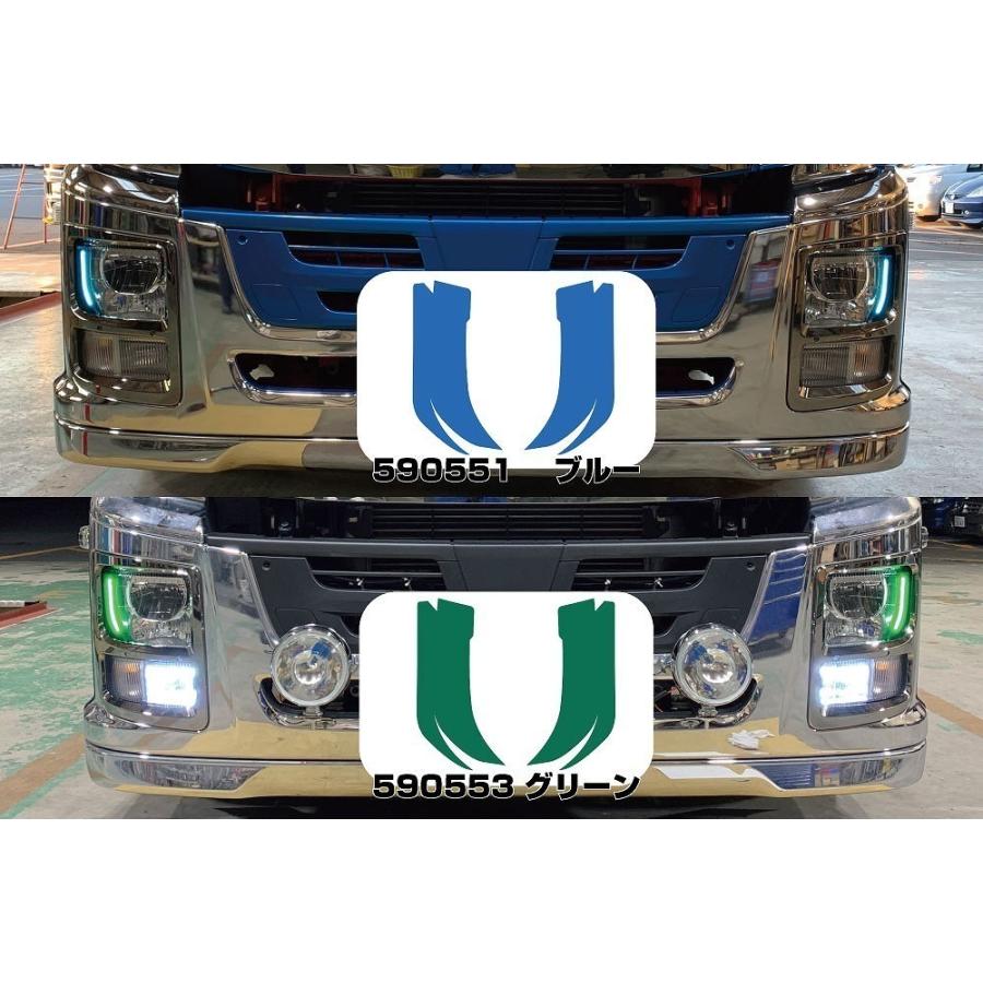 ジェットイノウエ アイラインフィルム スモーク（黒/グレー） いすゞ