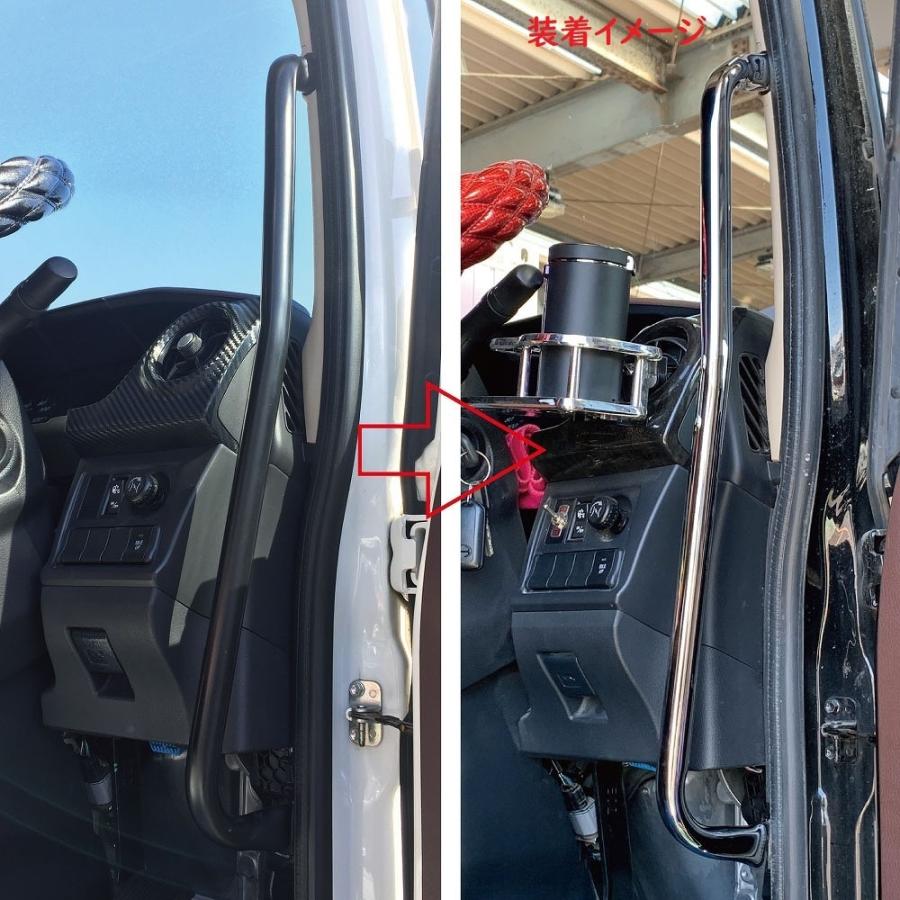 ジェットイノウエ メッキアシストグリップ 運転席/助手席ピラー