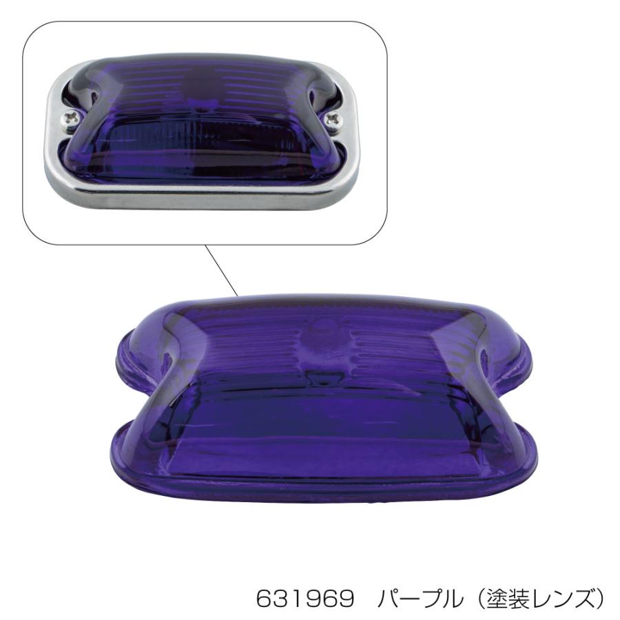 ジェットイノウエバスマーカー紫12個 コーナー球24vワインパープル2個セット ジェットイノウエ G-1マーカーレンズ パープル メッキリング 24V12W