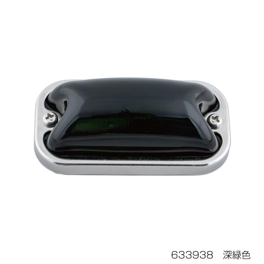 ジェットイノウエ ジェットイノウエ製 角型マーカーランプ 深緑（濃い