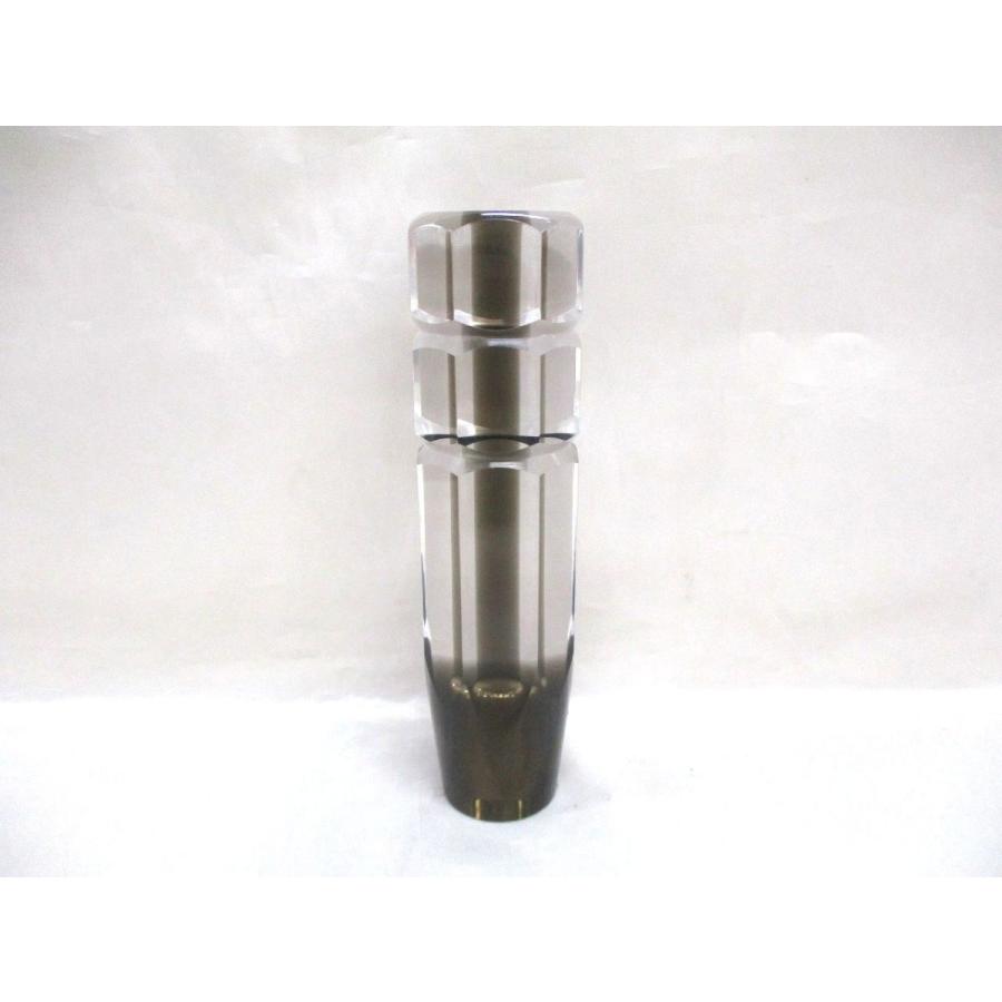 日本ボデーパーツ工業 シフトノブ 太ライン スモーク（黒） 長さ160mm