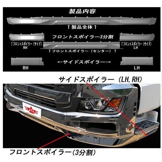 ジェットイノウエ ATS メッキリップスポイラー 日野 大型 17プロフィア