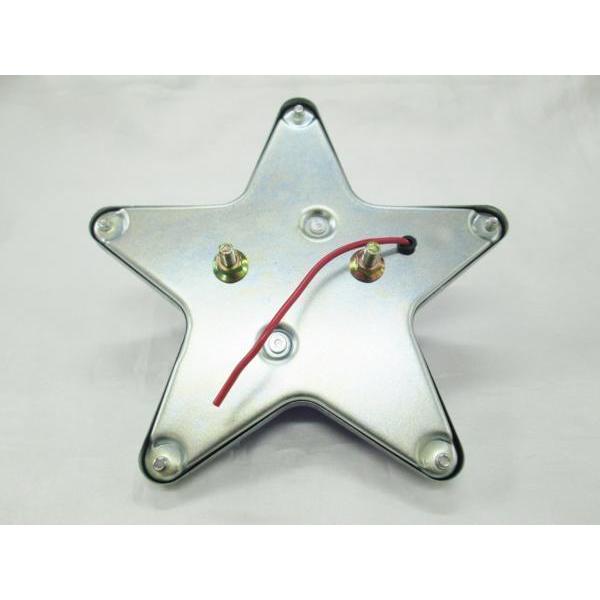 特大星型マーカーランプ 145mmφ レッド（赤） ガラスレンズ 24V10W