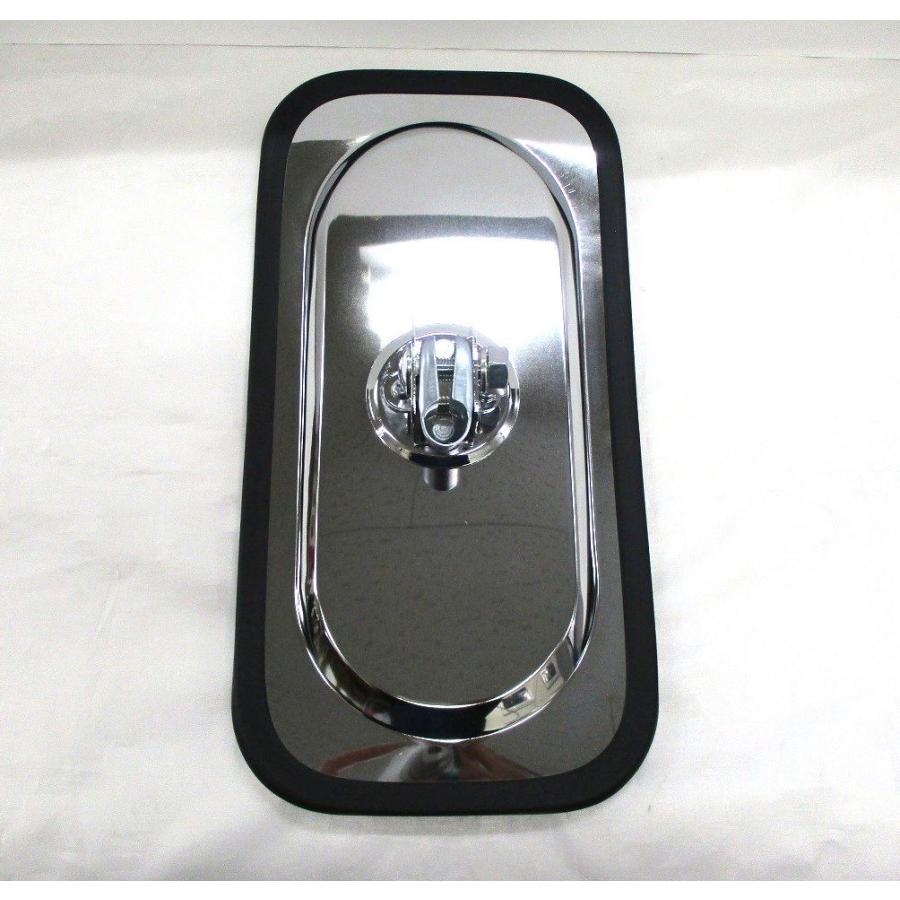 Kashimura（カシムラ） トラック用 レトロ メッキHワンマンミラー 小判