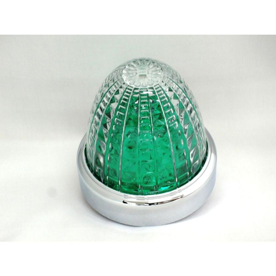 JB激光ハイパークリスタルマーカー クリア/グリーン 12/24V 日本ボデーパーツ工業 激光II LEDクリスタルハイパワーマーカー