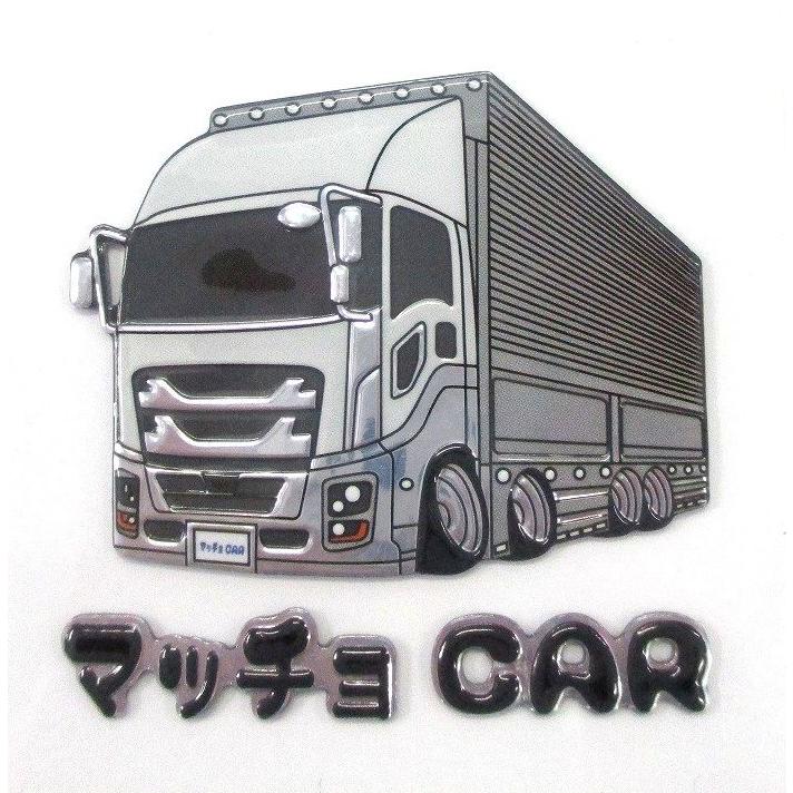 大型トラック3Dステッカー マッチョCARデカール「タイプT」 立体的 