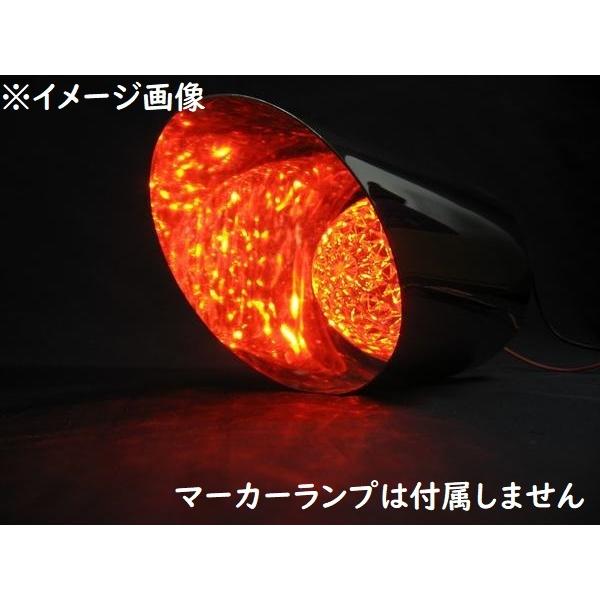 ステンレス製 バスマーカー用車高灯 丸型筒 150mm : トラック用品の