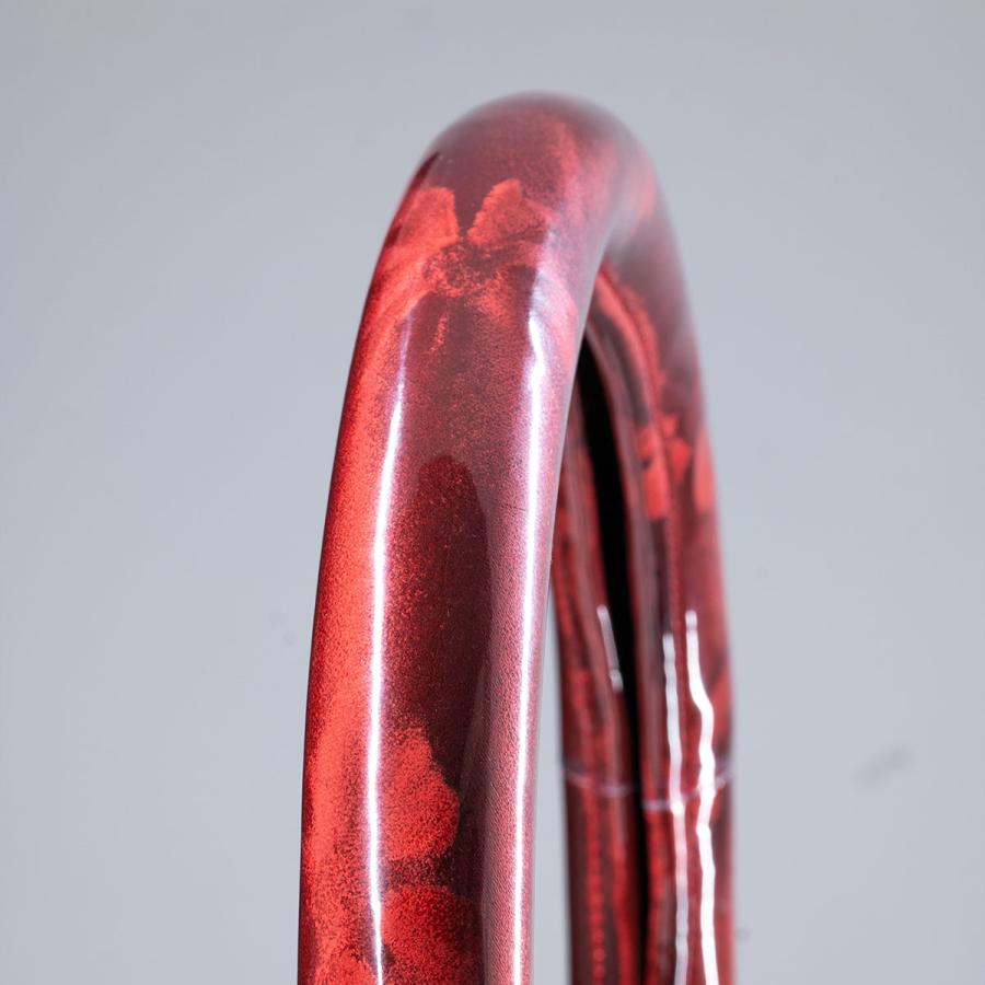 トラック 雅 金華山ハンドルカバー 雅製 コスモス ダークレッド（赤