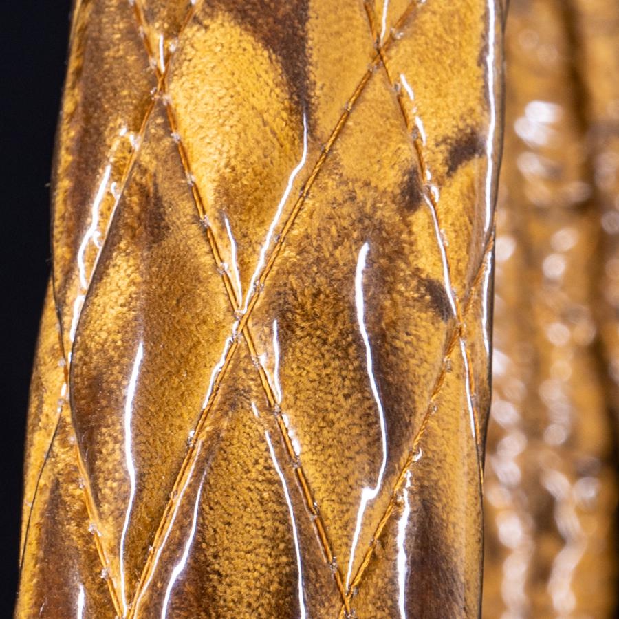 トラック 雅 金華山ハンドルカバー 雅製 コスモス ゴールド（金