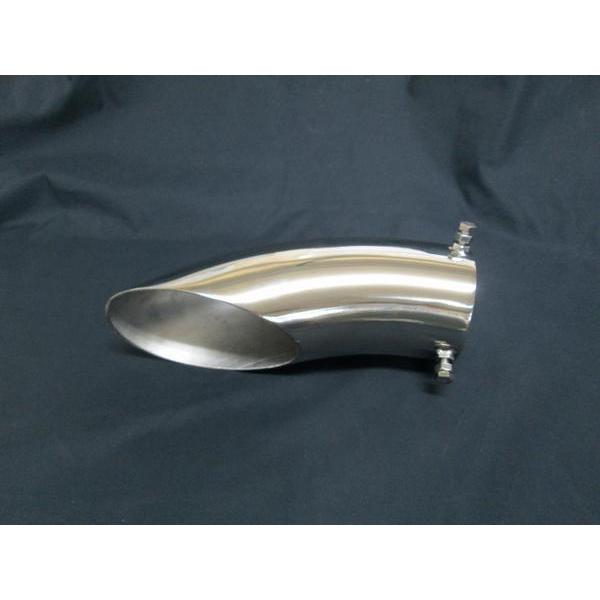 マフラーカッター 73φ×長さ210mm ステンレス : トラック用品の 
