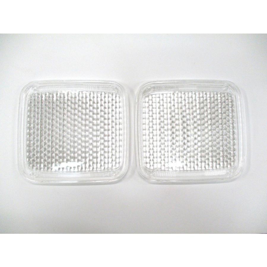 5413294 テールレンズ FU（穴ピッチ横113×縦120mm） クリア 2枚セット