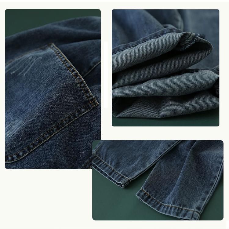 サルエル デニムパンツ レディース 大きいサイズ 選べる シェフパンツ ワイド ボトムス ジンズ ワイド レディース カジュアル  シンプル 大人 レディース |  | 02