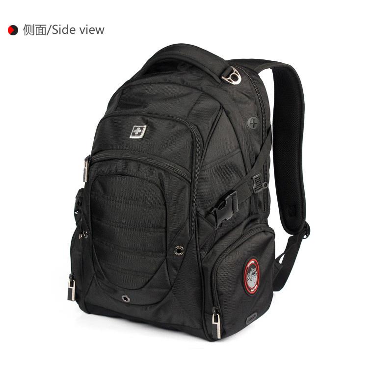 リュック メンズ 大容量 swisswin シンプル 黒 通学 男子 女子 中学