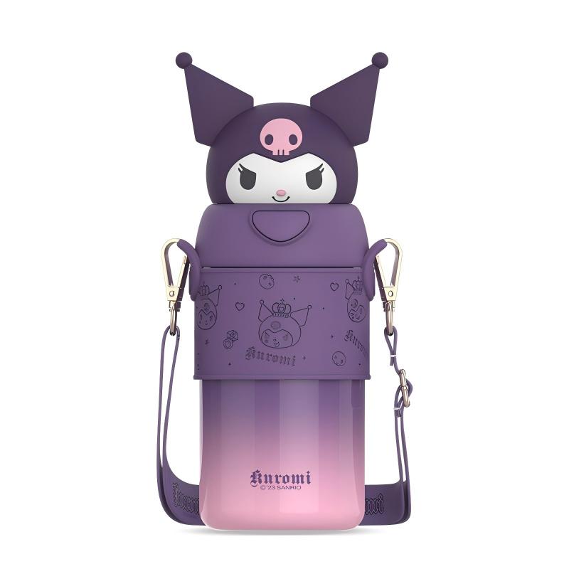 クロミ ちゃん ハンギョドン マイメロ 水筒 560ml ストロー付き
