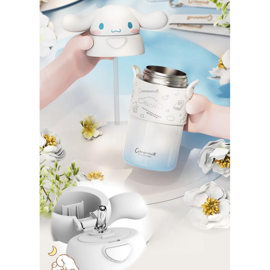 クロミ ちゃん ハンギョドン マイメロ 水筒 560ml ストロー付き
