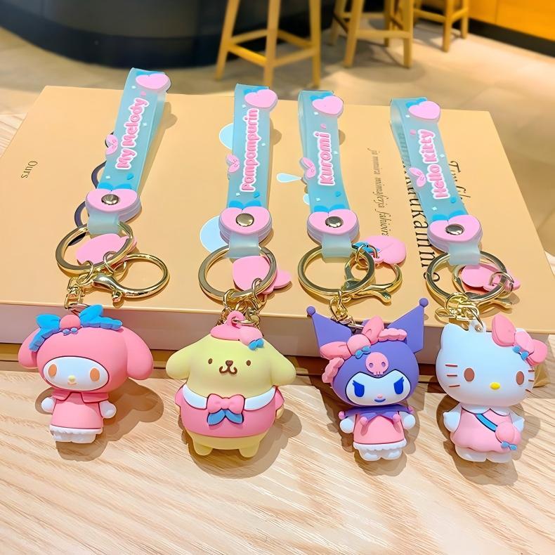 クロミ キーホルダー 4個セット ぬいぐるみ マスコット バッグチャーム