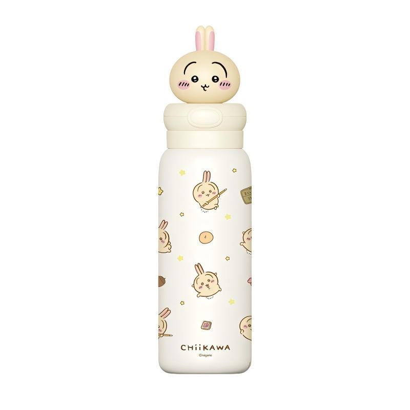 ちいかわ 水筒 550ml 大容量 2WAY ストロー付き 直飲み 軽量 携帯便利