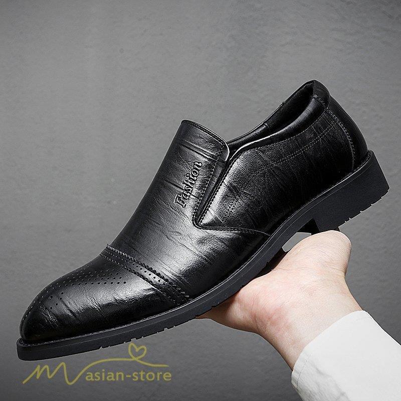 メンズ 革靴 ローファー 紳士靴 紐なし メダリオン 通勤靴 仕事用 ビジネスシューズ スリッポン オフィス フォーマル 着装便利 カジュアル おしゃれ 大人 定番 ビジネスシューズ サイズ 39 24 5cm Robertoortiz Com Co