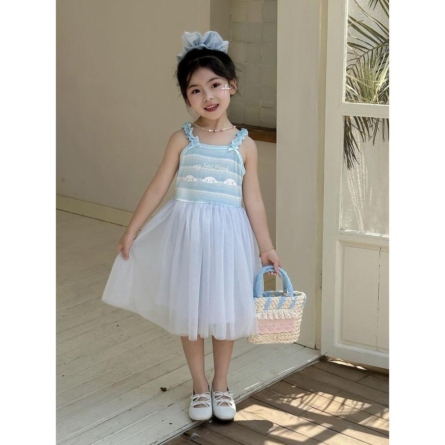 クロミ 子供服 ワンピース プリンセスドレス 女の子 夏服 半袖
