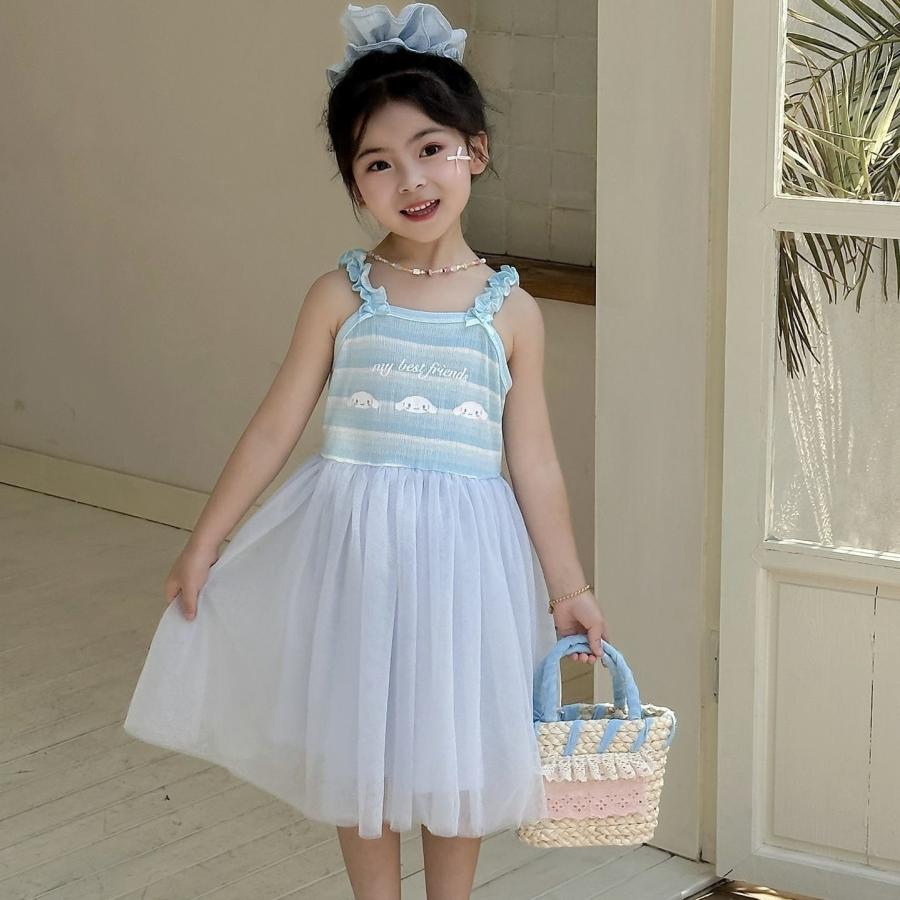 クロミ 子供服 ワンピース プリンセスドレス 女の子 夏服 半袖