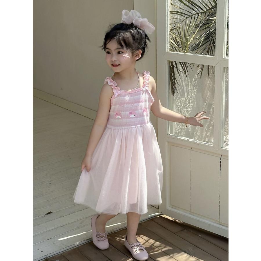 クロミ 子供服 ワンピース プリンセスドレス 女の子 夏服 半袖