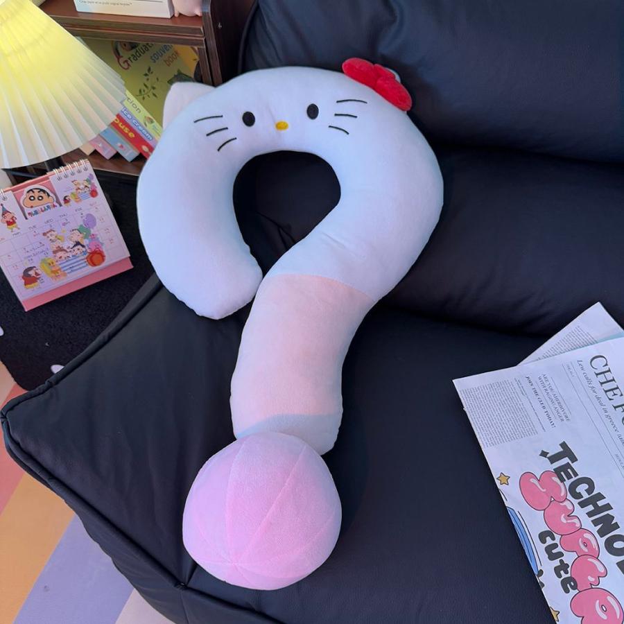 クロミ 抱き枕 マイメロ ネックピロー キティ U字枕 60cm トラベル 車