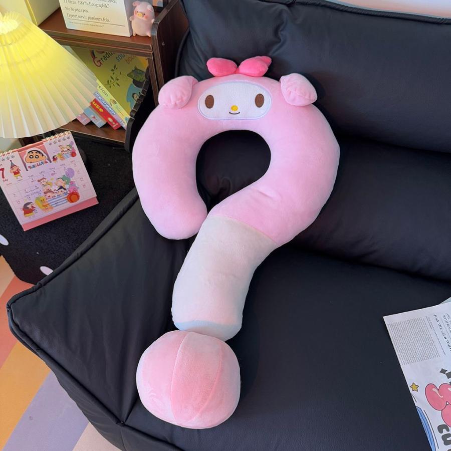クロミ 抱き枕 マイメロ ネックピロー キティ U字枕 60cm トラベル 車