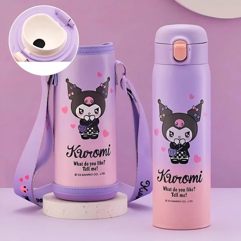 クロミ キティちゃん 水筒 子供用 ストレート飲み 316ステンレス