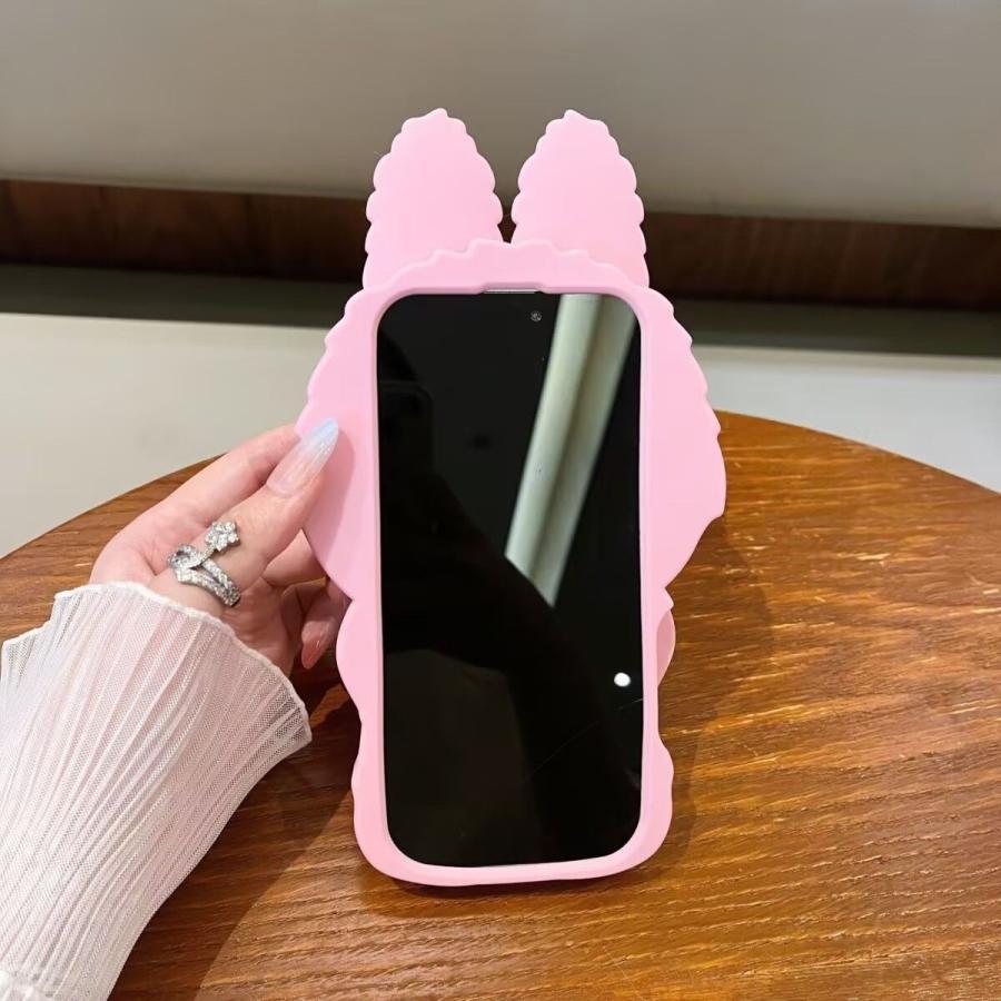 ラブブ スマホケース iPhoneケース かわいい カートゥーン風 ソフト