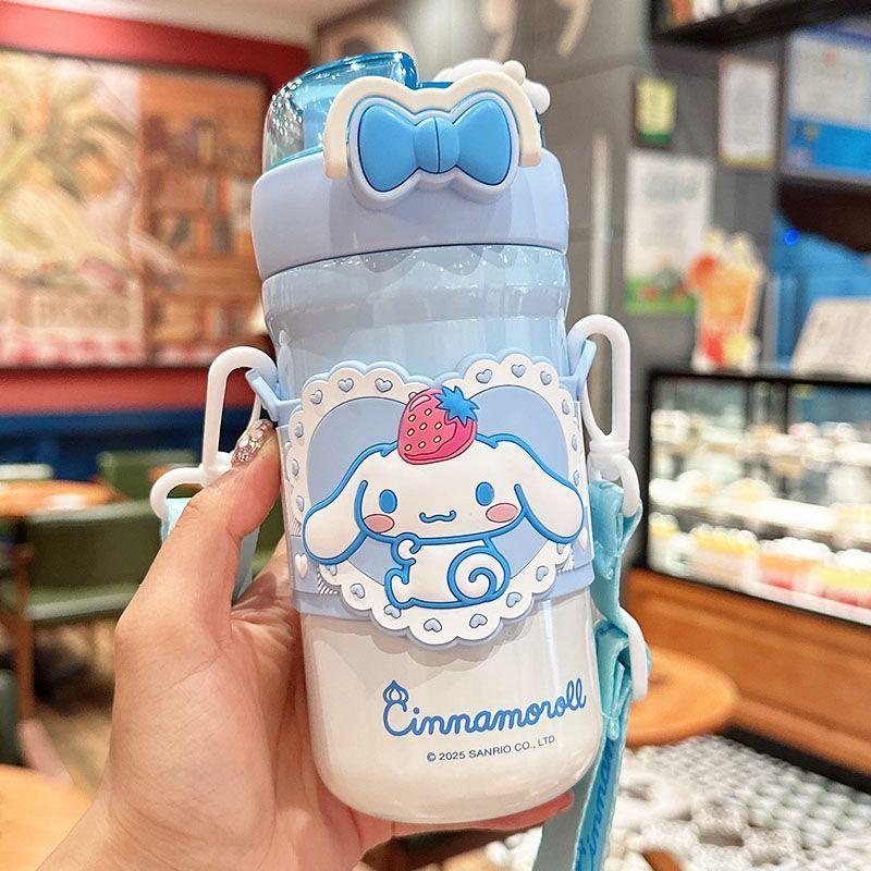 クロミ 水筒 子供用 520ml ストロー付き 2WAY 直飲み ステンレス 316