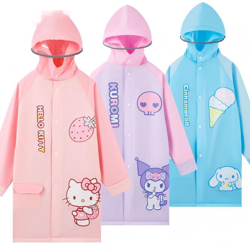 レインコート キッズ クロミちゃん マイメロ シナモン 子供 レイン