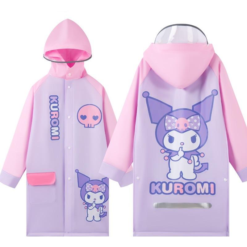 レインコート キッズ クロミちゃん マイメロ シナモン 子供 レイン