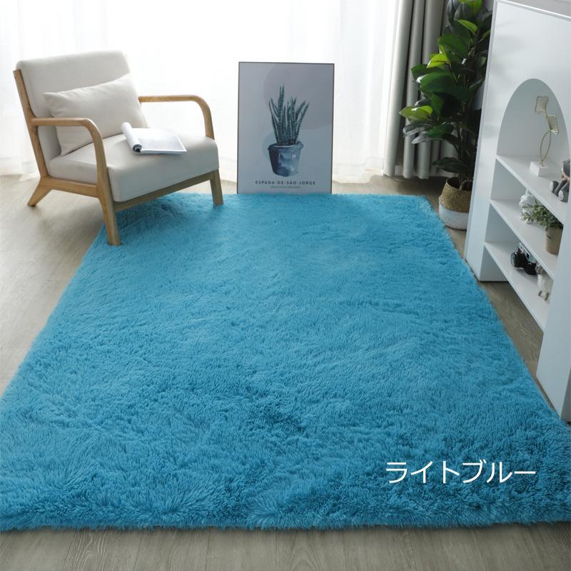 ラグ カーペット 厚手 低反発 防音 滑り止め サイズ贅沢 オールシーズン おしゃれ 春 夏 北欧 絨毯 純色 リビングルーム ベッドルーム 極厚 |  | 16
