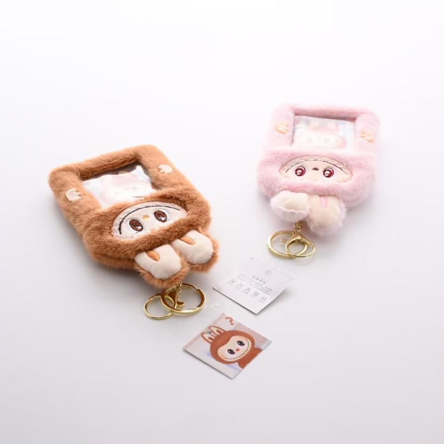 パスケース ラブブ マスコット付き ICカードケース 定期入れ かわいい
