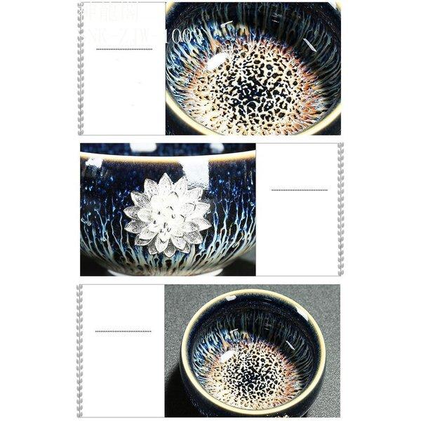 窯 天目茶碗　釉銀魚　主人　茶碗を建てて陶磁器　工夫茶器建ざん茶器　茶杯　家庭用茶杯　銀杯　｜asmart｜11