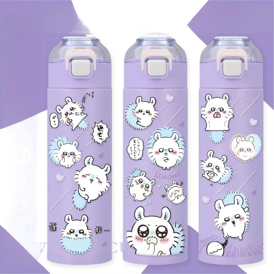 ちいかわ 水筒 ハチワレ うさぎ コップ 魔法瓶 サーモス水筒 304