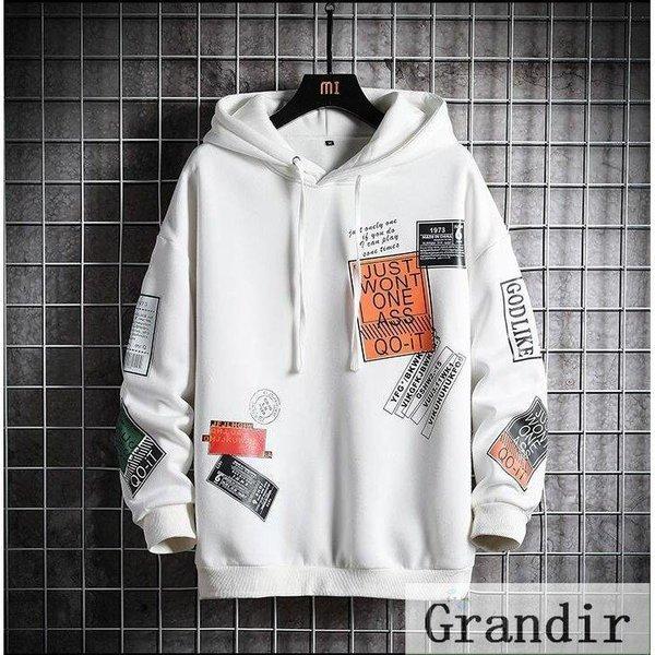 パーカー メンズ 長袖 大きいサイズ プルオーバーパーカー レディース オシャレ 春服 パーカ プリント スウェット Xrxs Asmart Shopping 通販 Yahoo ショッピング