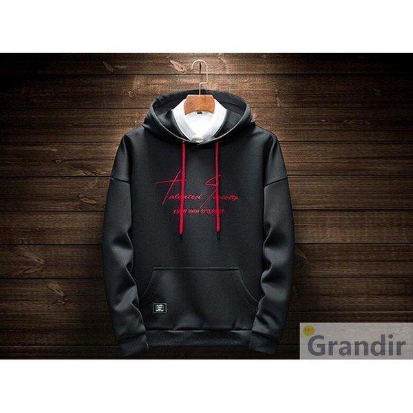 メンズファッション 長袖パーカー メンズ パーカー プルオーバーパーカー フード付き 英字プリント Parka 秋服 薄手 厚手 Y Xrxs Asmart Shopping 通販 Yahoo ショッピング