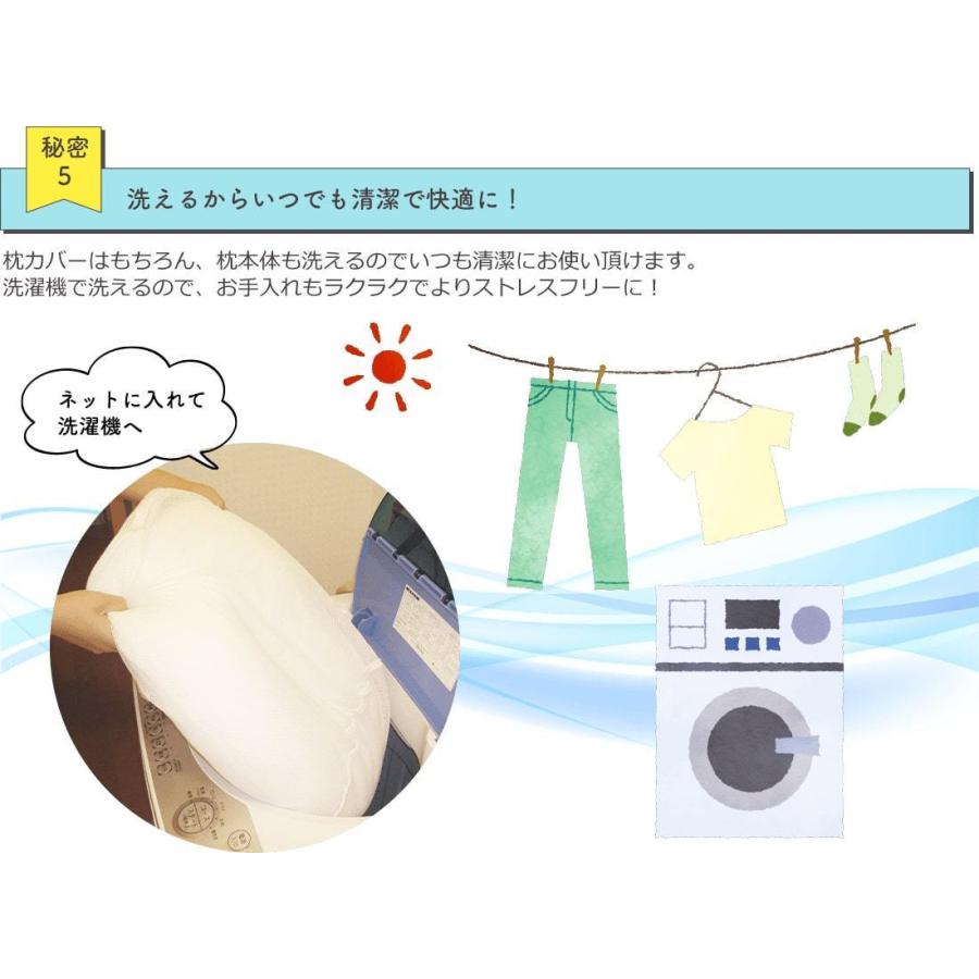 枕 まくら 月曜断食枕 やわらかめ 頸椎サポート 快眠 肩こり 洗える 関口先生コラボレーション カバー付き |  | 09